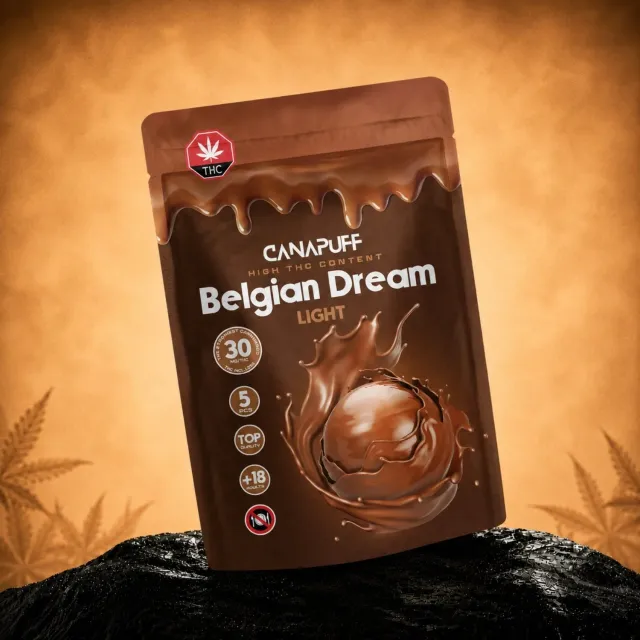 Canapuff Happy Chocolate Milk sjokolade 5x4g