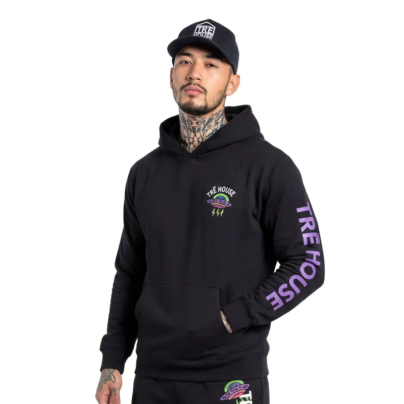 TRE House UFO Hoodie hettegenser bomull L
