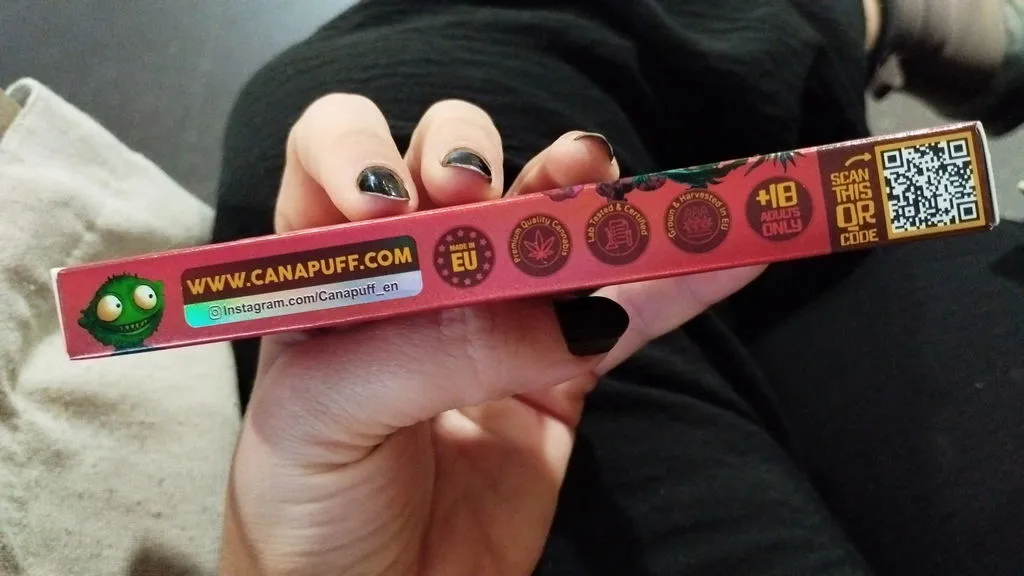 Canapuff T8HC King Gorilla vape 1ml 95%