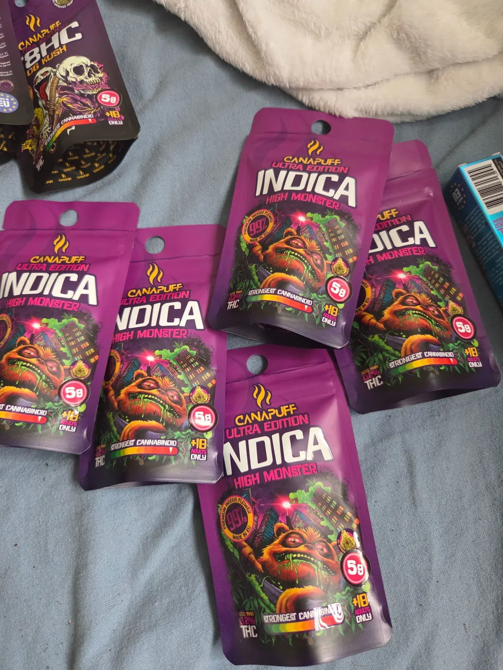 Canapuff High Monster Ultra Edition indica blomst 1g