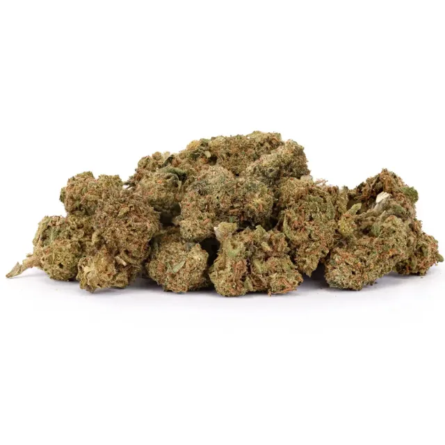 Hemeka Small Bud Alien Kush Indoor CBD-blomst jordaktig