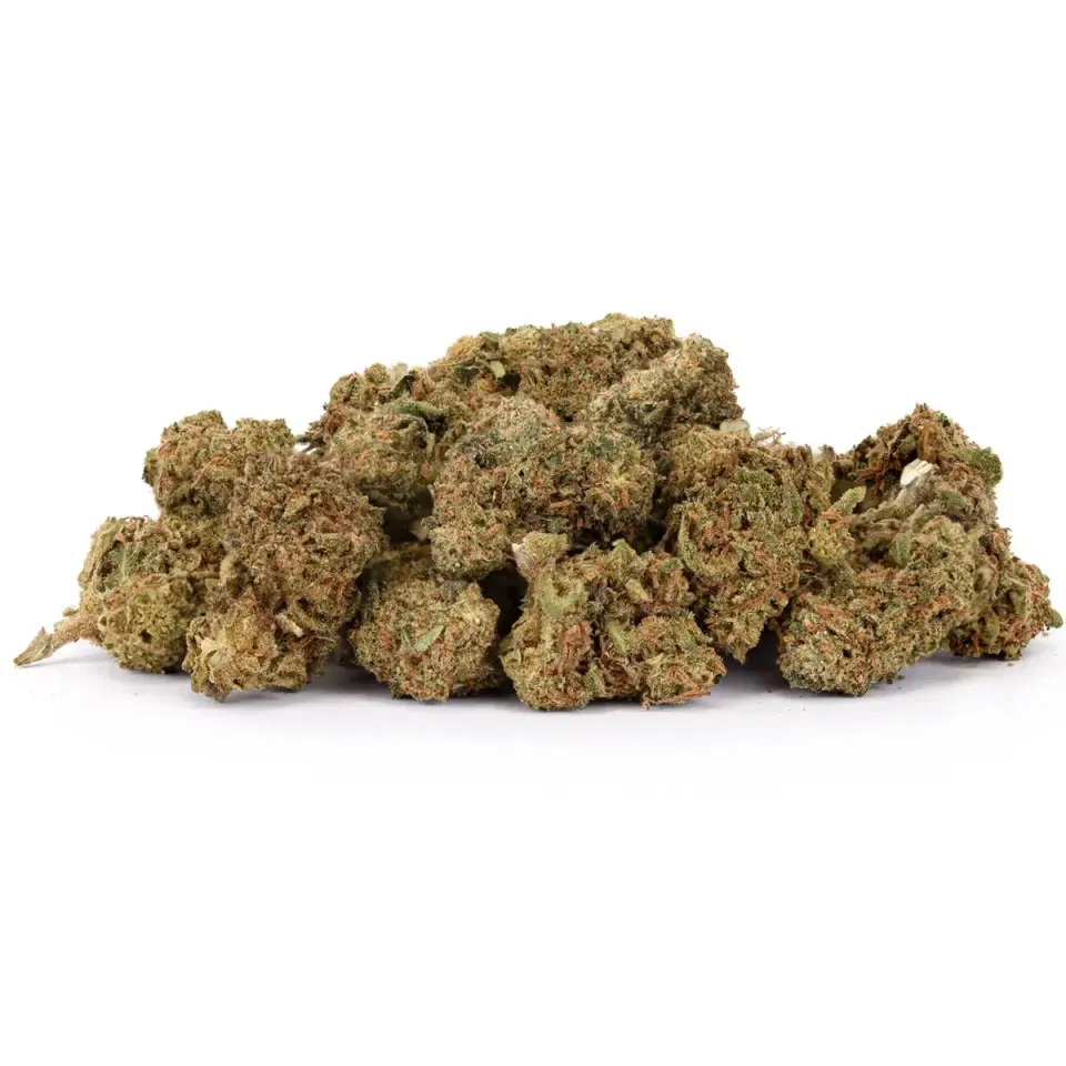 Hemeka Small Bud Alien Kush Indoor CBD-blomst jordaktig