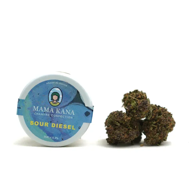 LeGrossiste Sour Diesel CBD-blomst 5 x 5g drivhus