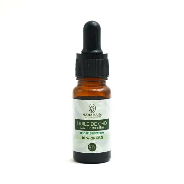 LeGrossiste Huiles de CBD 10% CBD-olje mynte 10 ml