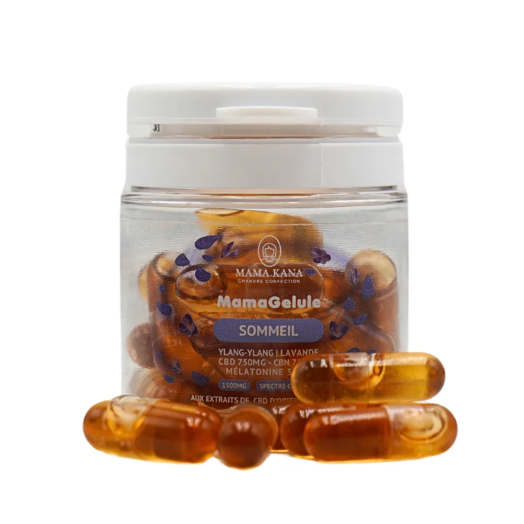 LeGrossiste Søvn kapsler CBD CBN melatonin 30 stk