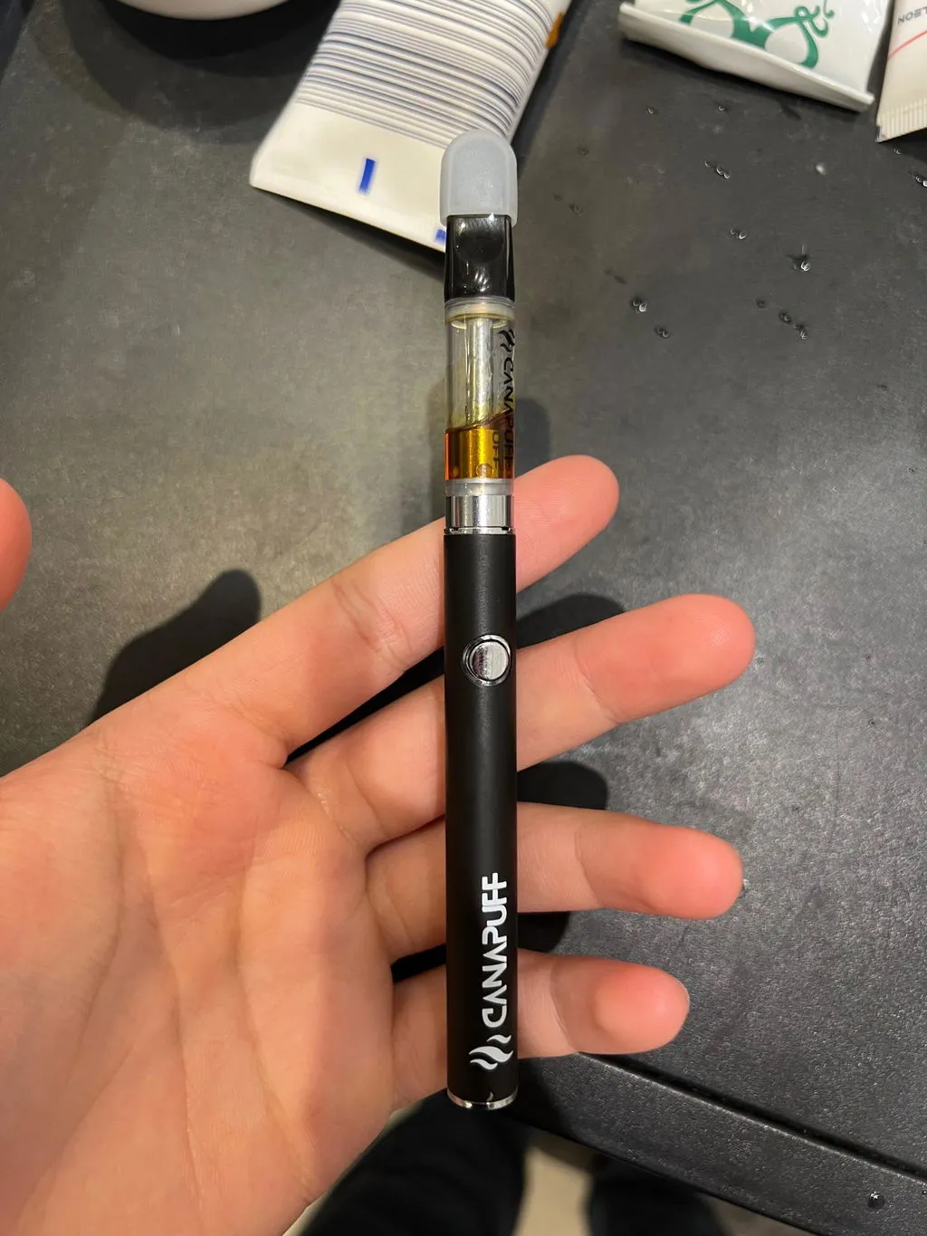 Canapuff Euforic T-HC vape 1 ml 95% kirsebær