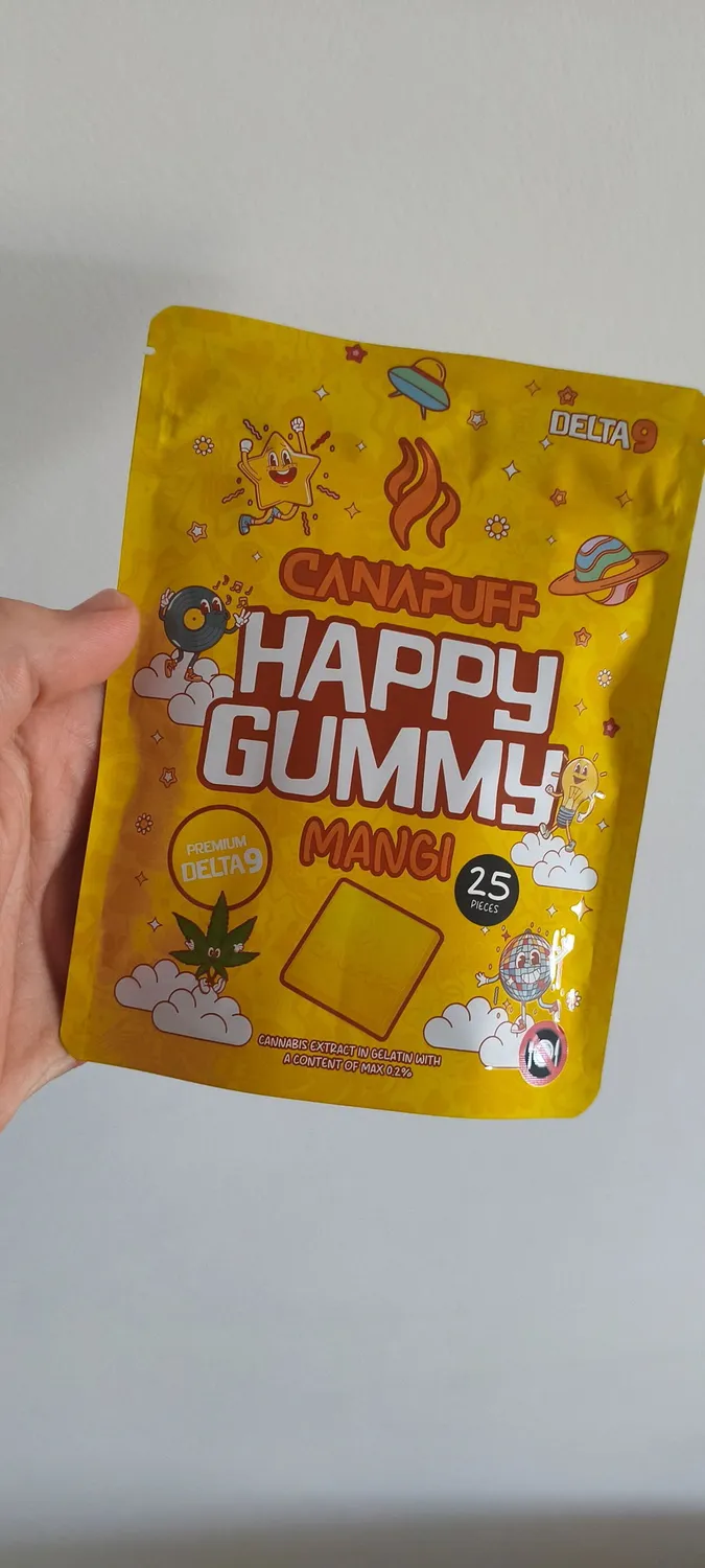CanaPuff Happy Mangi gummy 1 stk mango