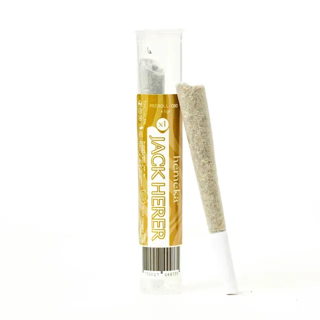 Hemeka Jack Herer pre-roll CBD 1 stk tobakkfri