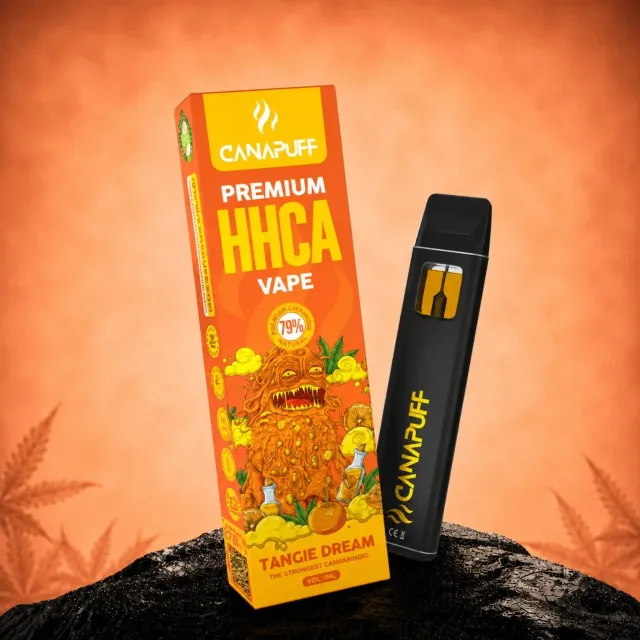 Canapuff HHC-A engangsvape tangie dream appelsin 1 ml