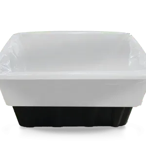 Grove Bags White Tote Liner 100L pose 1-pk hvit