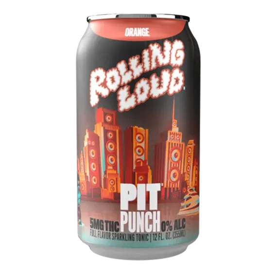 Cheech & Chong Pit Punch Orange THC-brus 4-pk appelsin 20mg